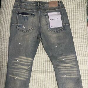 Purple jeans size(36)